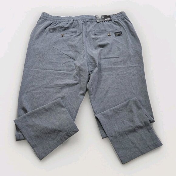 Silver Jeans Ashton Joggers Mens XL Gray Drawstrings Pockets Logo Stretch Active - Picture 2 of 14